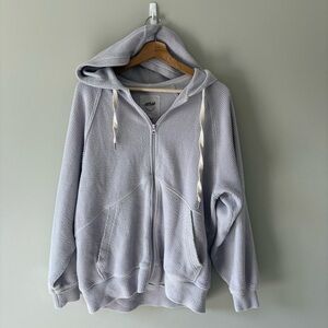 Aerie Oversized Zip Up Hoody